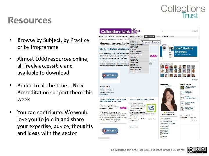 Resources • Browse by Subject, by Practice or by Programme • Almost 1000 resources
