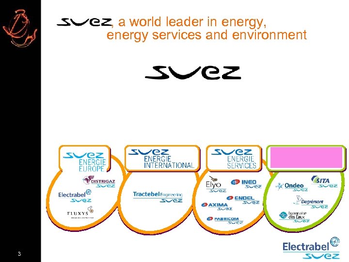  , a world leader in energy, energy services and environment 3 