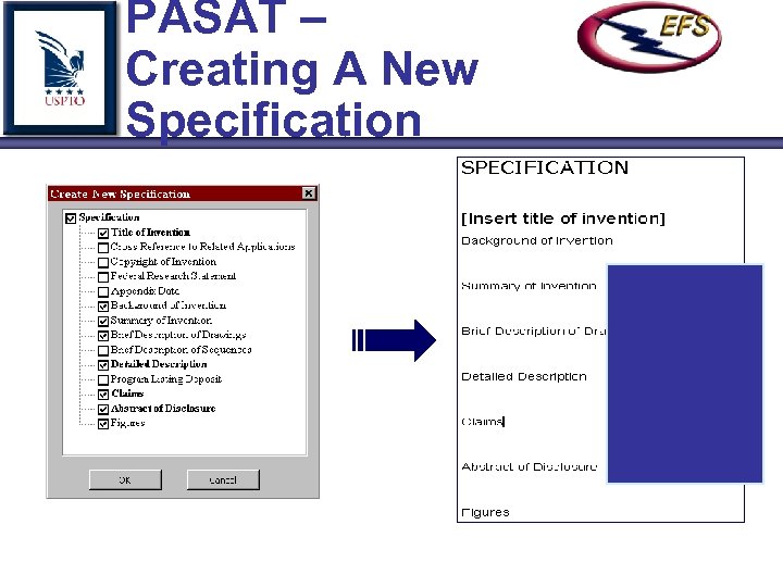 PASAT – Creating A New Specification 