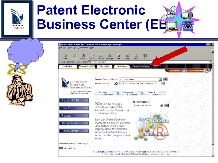 Patent Electronic Business Center (EBC) 