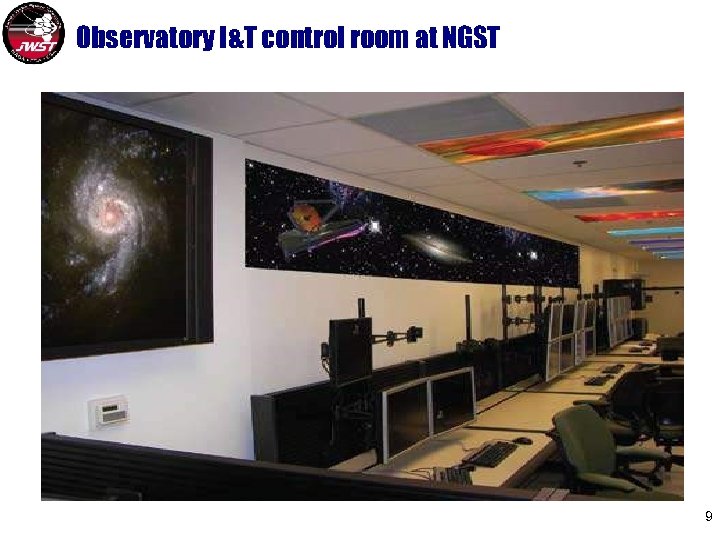 Observatory I&T control room at NGST 9 