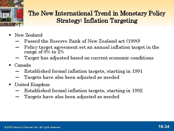 The New International Trend in Monetary Policy Strategy: Inflation Targeting § New Zealand ─