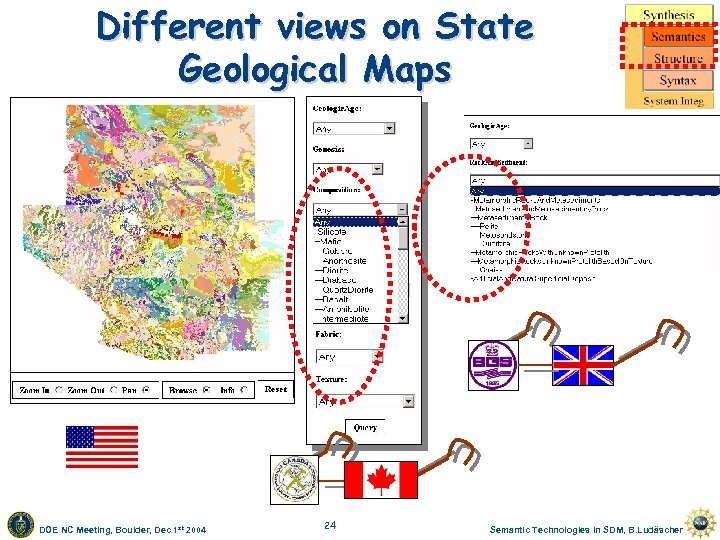 Different views on State Geological Maps DOE NC Meeting, Boulder, Dec 1 st 2004