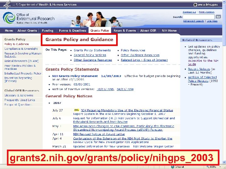 grants 2. nih. gov/grants/policy/nihgps_2003 