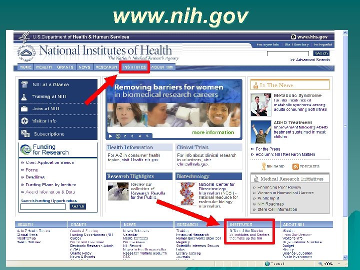 www. nih. gov 