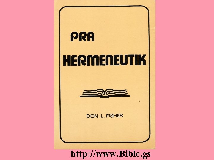 http: //www. Bible. gs 