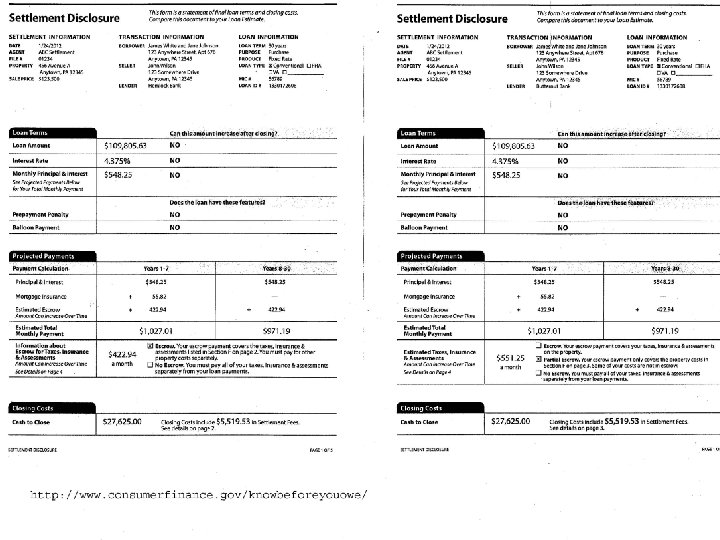 Images of 2 Prototype Combined TIL/GFE Forms: (i) Butternut and (ii) Hemlock 10 