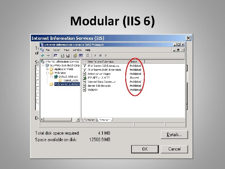 Modular (IIS 6) 