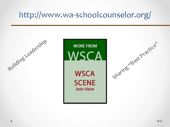 http: //www. wa-schoolcounselor. org/ hip rs e” tic c ra e d ea g.