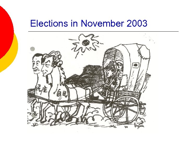 Elections in November 2003 