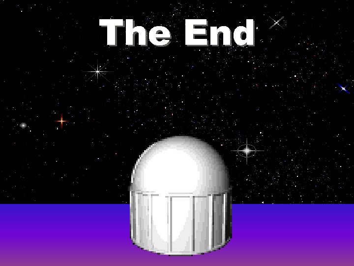 The End 
