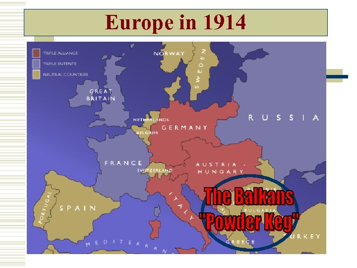 Europe in 1914 