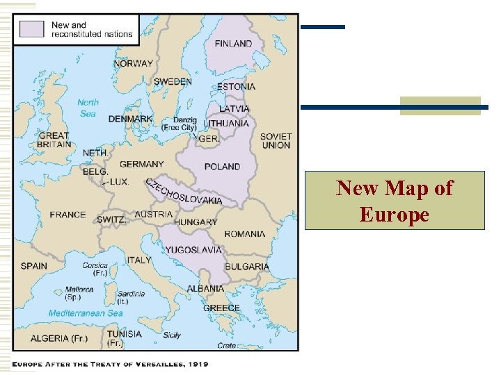 New Map of Europe 