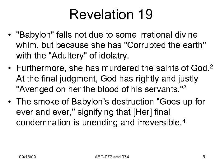Revelation 19 • 