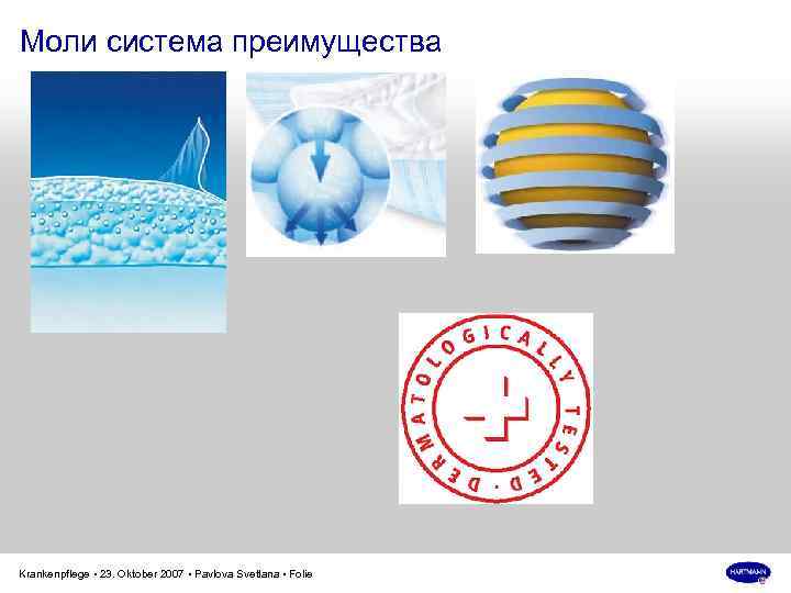 Моли система преимущества Krankenpflege • 23. Oktober 2007 • Pavlova Svetlana • Folie 