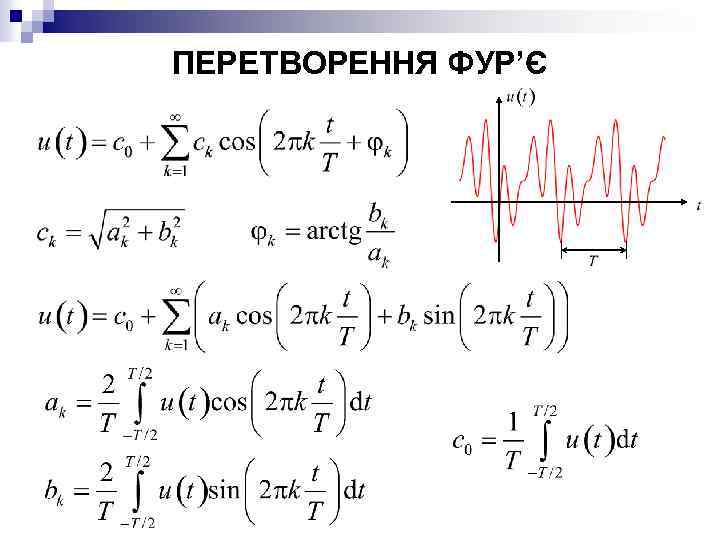 ПЕРЕТВОРЕННЯ ФУР’Є 