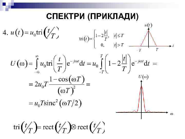 СПЕКТРИ (ПРИКЛАДИ) 4. 