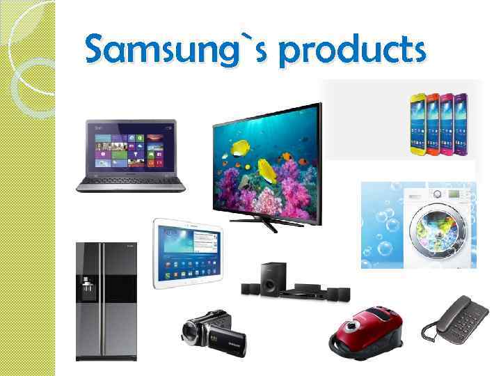 Samsung`s products 