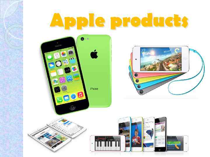 Apple products 