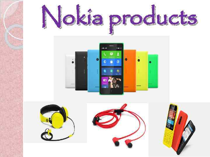 Nokia products 