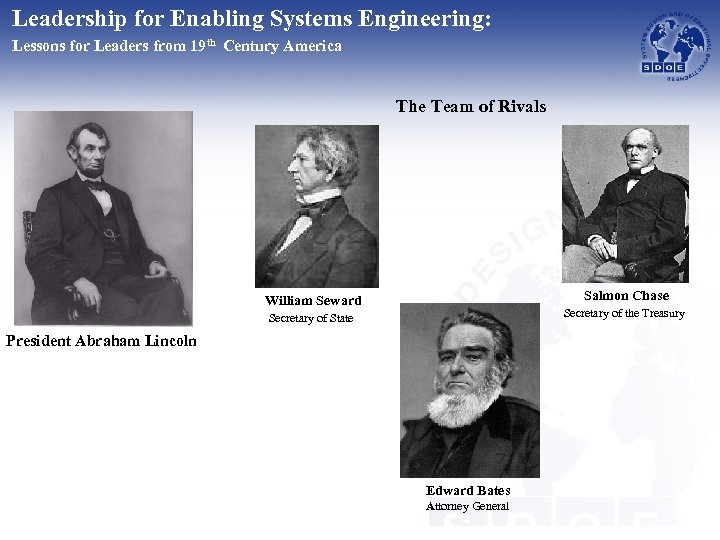 Leadership for Enabling Systems Engineering: Lessons for Leaders from 19 th Century America The