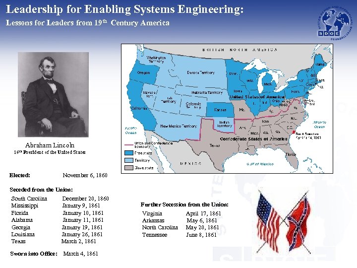 Leadership for Enabling Systems Engineering: Lessons for Leaders from 19 th Century America Abraham