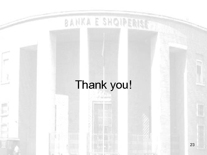 Thank you! 23 