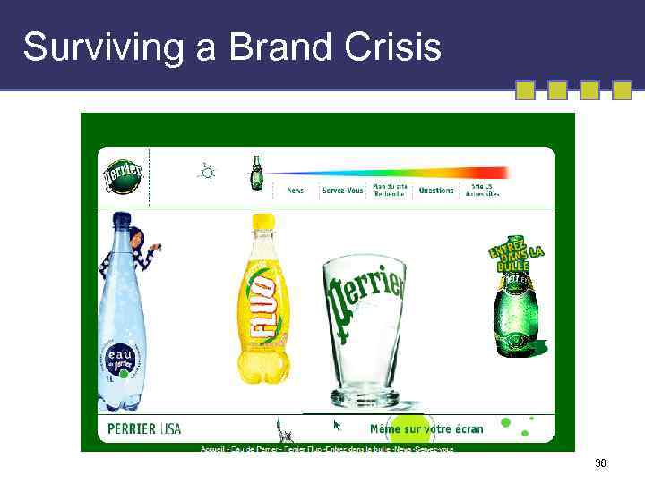 Surviving a Brand Crisis 36 