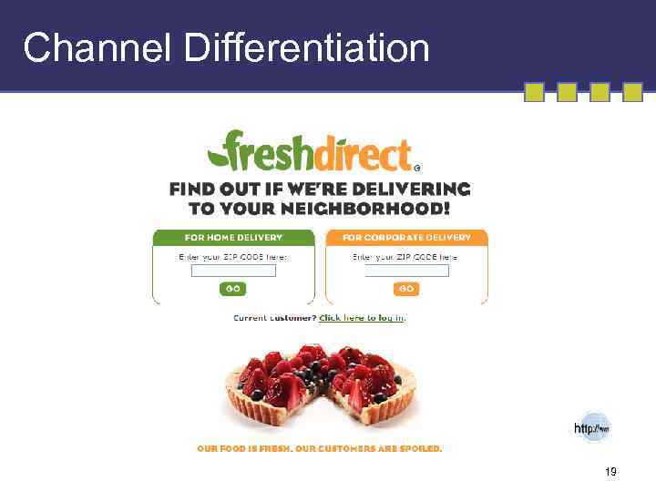 Channel Differentiation 19 