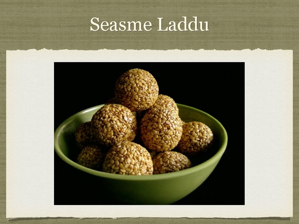 Seasme Laddu 
