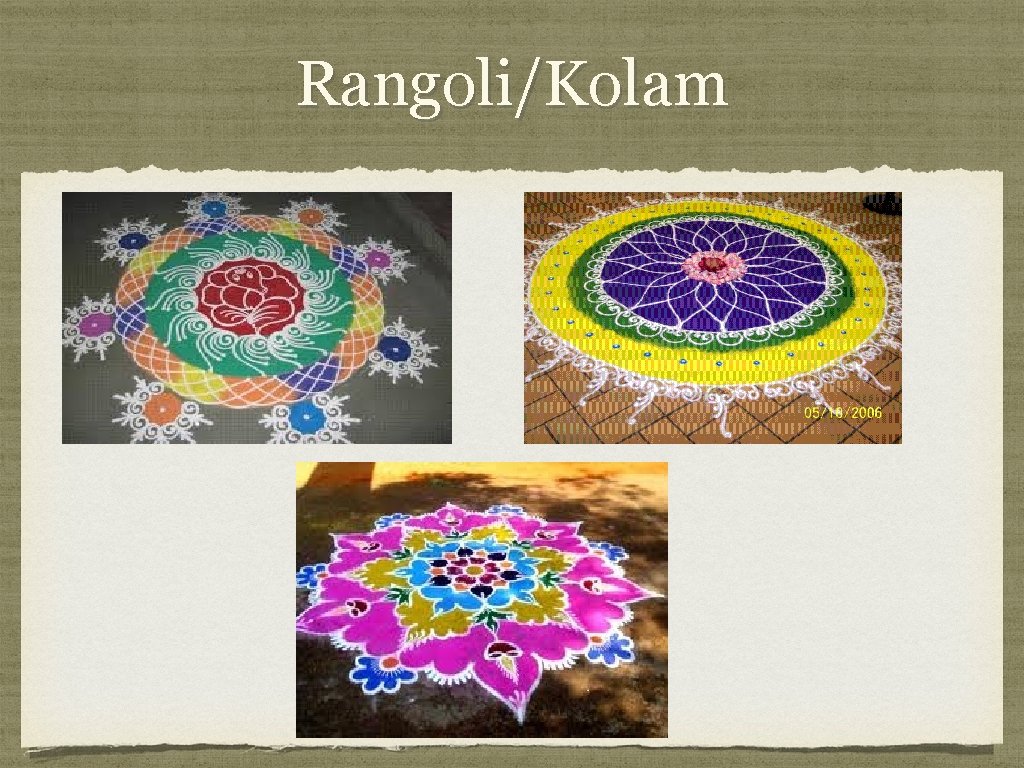 Rangoli/Kolam 