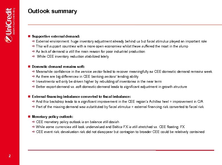 Cee Macro Outlook Is Emerging Europe On The