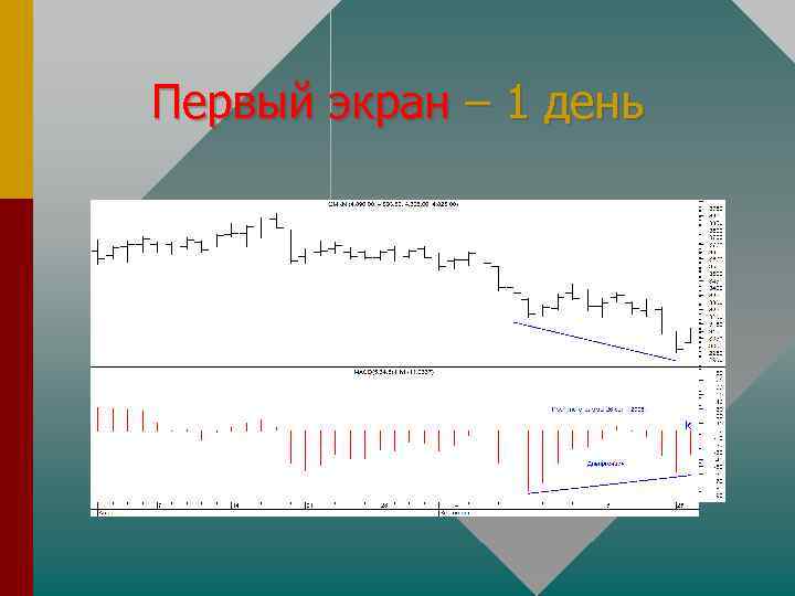 Первый экран – 1 день 