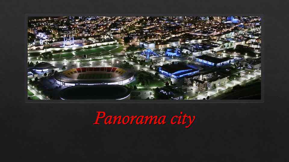 Panorama city 