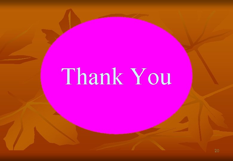 Thank You 20 
