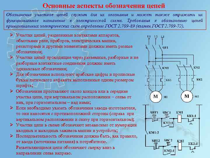 На участке электрической схемы