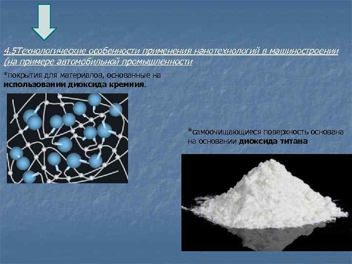 4. 5 Технологические особенности применения нанотехнологий в машиностроении (на примере автомобильной промышленности *покрытия для