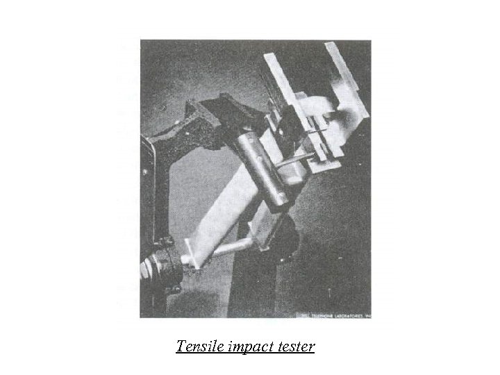 Tensile impact tester 