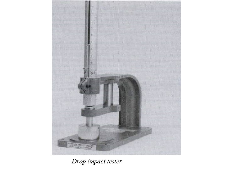 Drop impact tester 