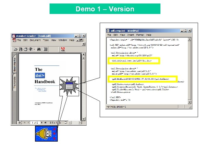 Demo 1 – Version Tool Bar 