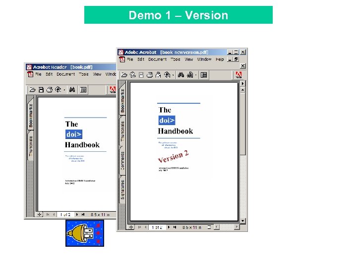 Demo 1 – Version Tool Bar 