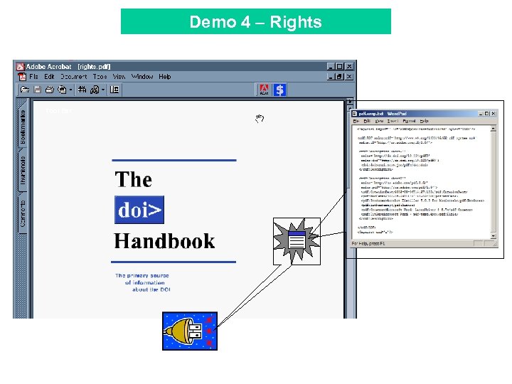 Demo 4 – Rights Tool Bar 