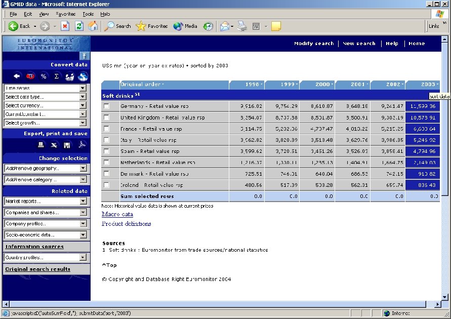 Analysis Tools – Rank Data 