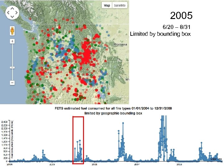 2005 6/20 – 8/31 Limited by bounding box 