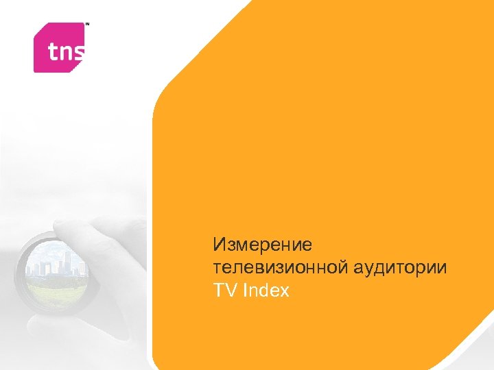 Измерение телевизионной аудитории TV Index 