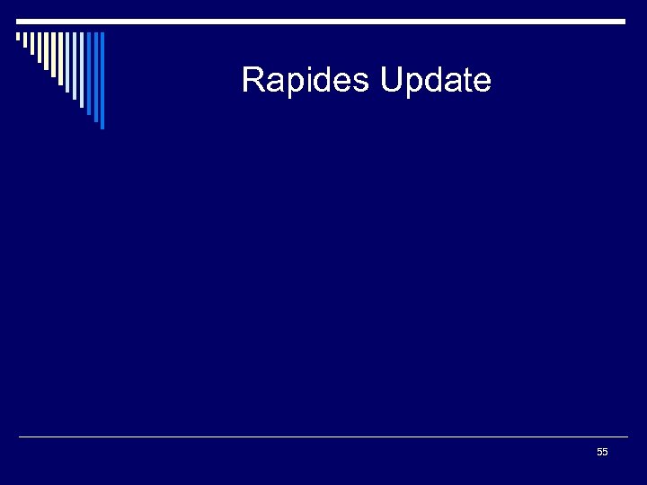 Rapides Update 55 