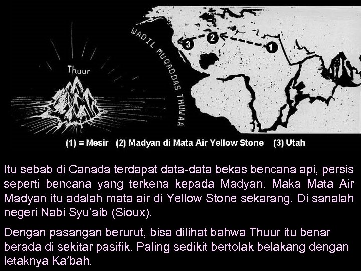 Itu sebab di Canada terdapat data-data bekas bencana api, persis seperti bencana yang terkena