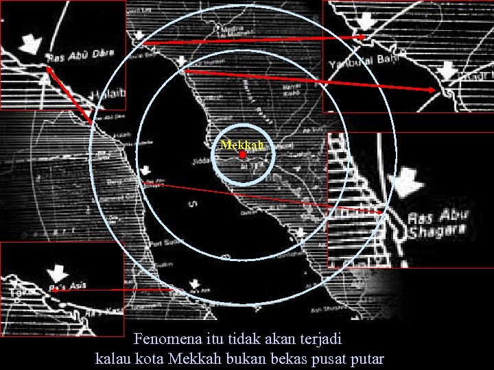 Mekkah Fenomena itu tidak akan terjadi kalau kota Mekkah bukan bekas pusat putar 
