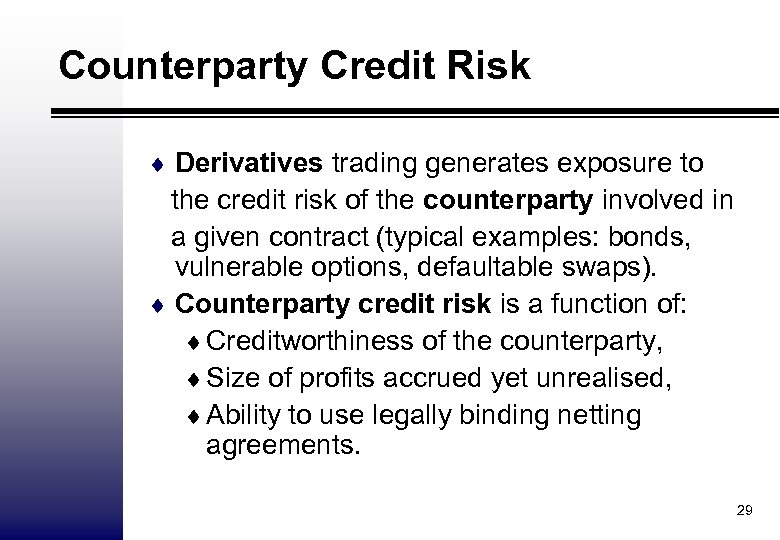 Stochastic Methods In Credit Risk Modelling Valuation And