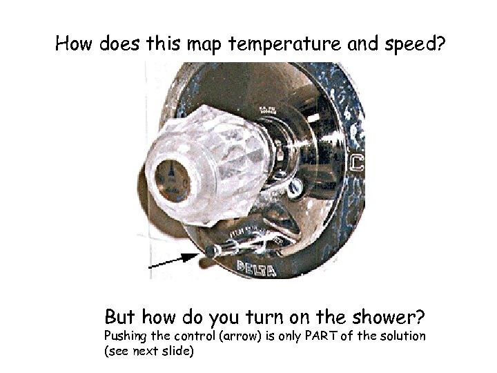 How does this map temperature and speed? But how do you turn on the